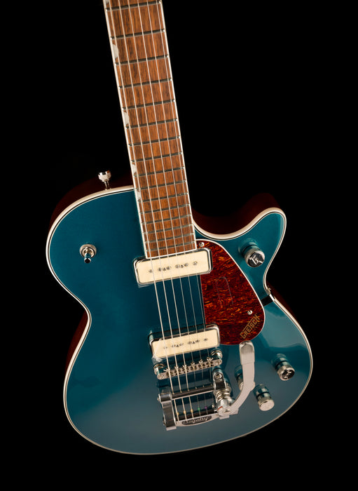 Used Gretsch G5210T-P90 Electromatic Jet Two 90 Single-Cut Petrol With OHSC