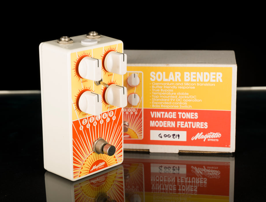 Used Magnetic Effects Solar Bender Fuzz Pedal with Box