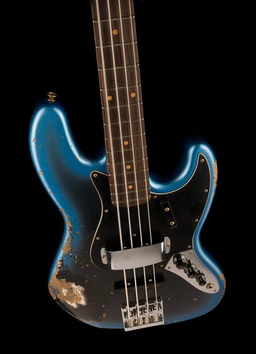 Fender Custom Shop 1963 Jazz Bass Heavy Relic Dark Night Truetone Color Set