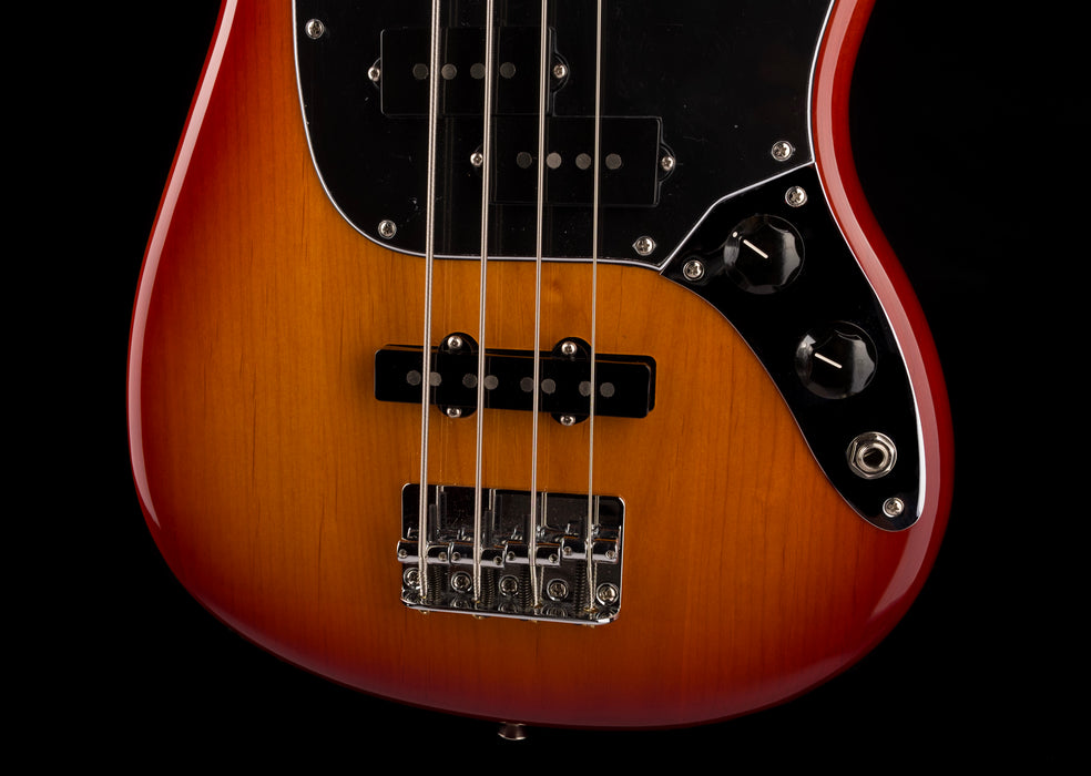 Pre Owned Fender Player Mustang PJ Bass Sienna Sunburst With Gig Bag