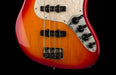 Pre Owned Fender American Deluxe Jazz Bass Aged Cherry Burst With OHSC