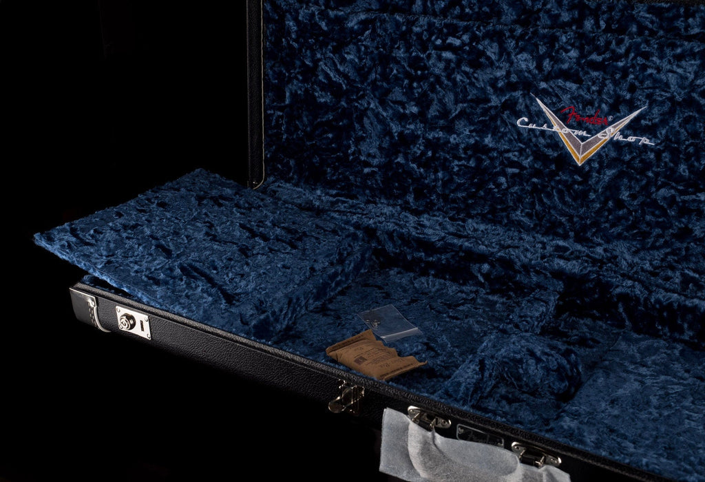 Used Fender Custom Shop Deluxe G&G Stratocaster Telecaster Case Black with Blue Interior