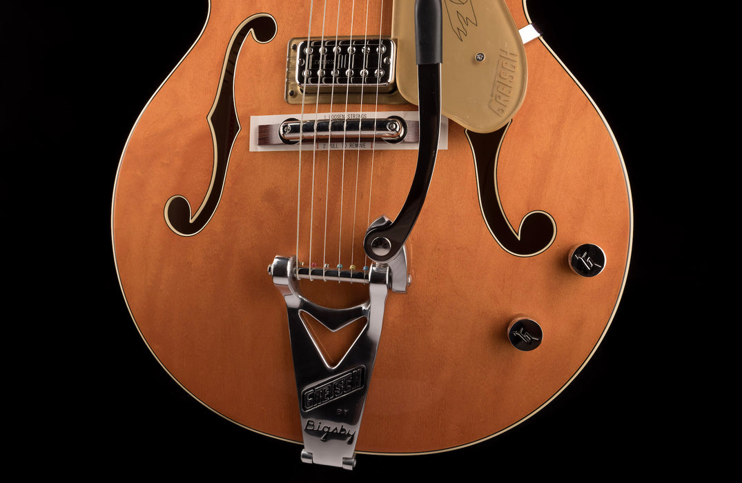 Gretsch G6120T-59 Vintage Select '59 Chet Atkins Hollow Body Lacquer Vintage Orange Stain with Case