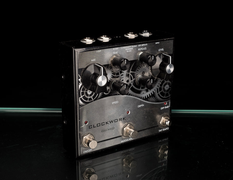 Used J Rockett Audio Designs Clockwork Echo Guitar Effect Pedal- Serial # CL000500