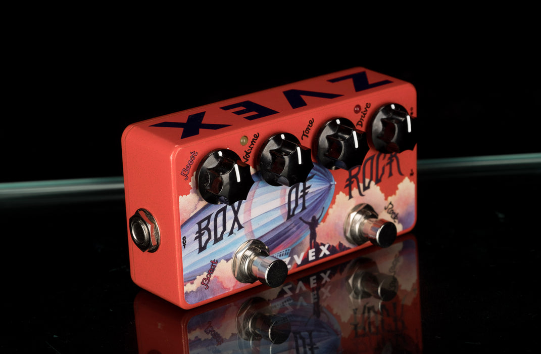 box of rock pedal Used ZVex Vexter Series Box Of Rock Overdrive Pedal — Truetone Music