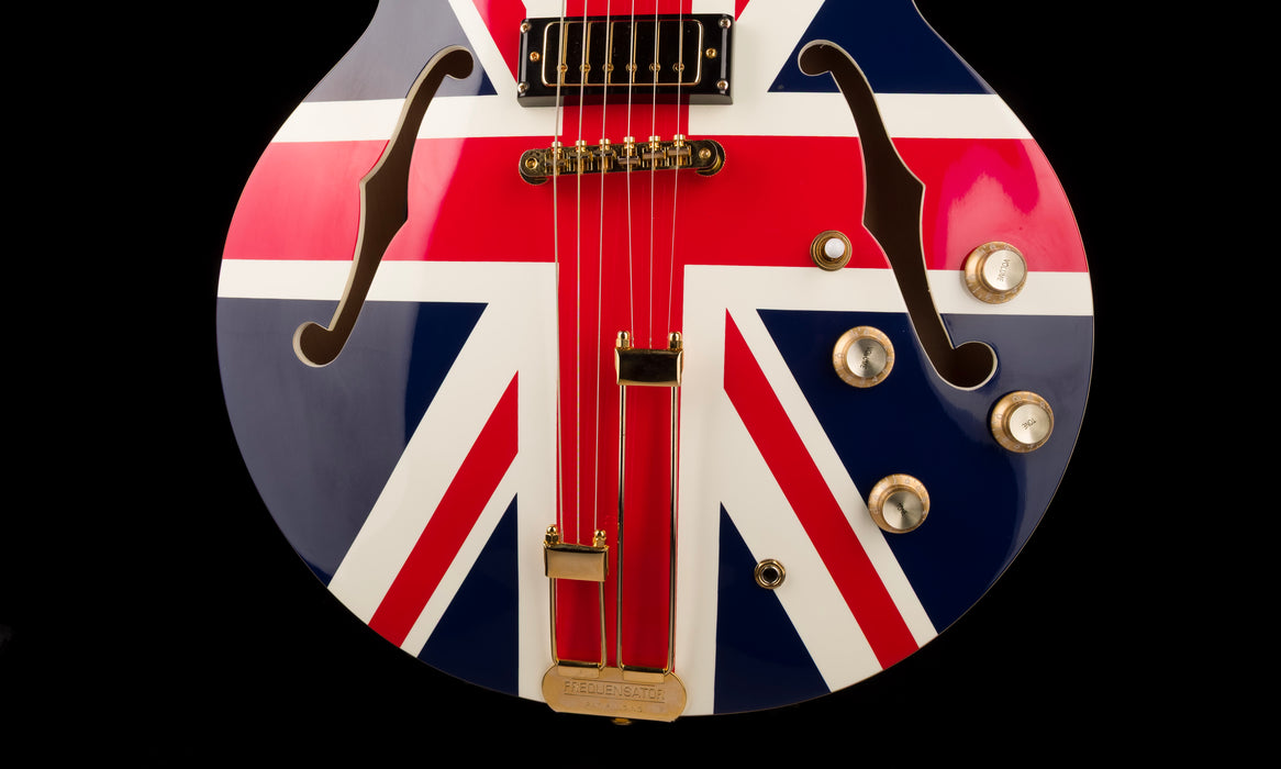 Pre Owned Epiphone Limited Edition Union Jack Sheraton Bridge/Controls