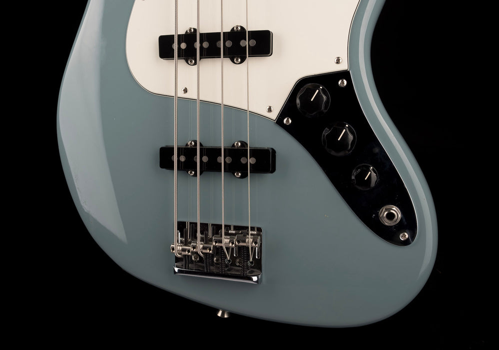 Pre Owned Fender American Professional Precision Bass with Deluxe Special Neck Sonic Gray With Gig Bag