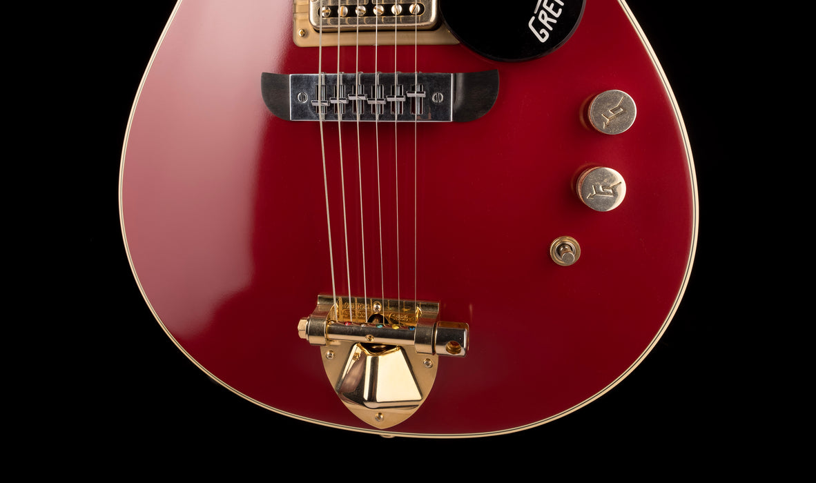 Used Gretsch Limited Edition G6131-MY-RB Malcolm Young Jet Vintage Firebird Red With OHSC