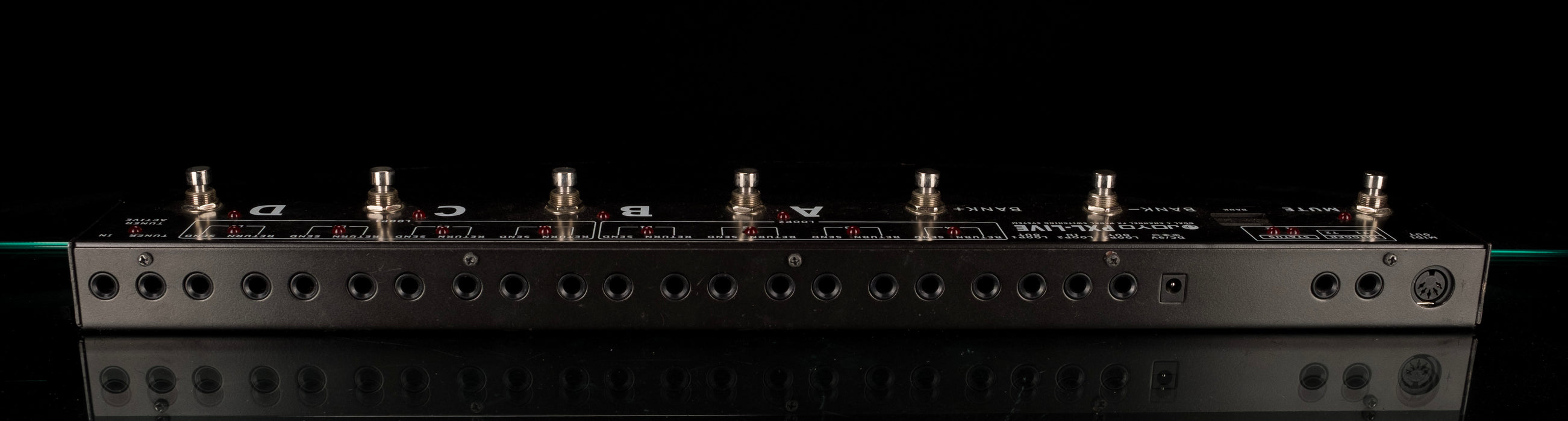 Used Joyo-PXL-LIVE Dual 4-Channel Programable Looper Footswitch Pedal Controller