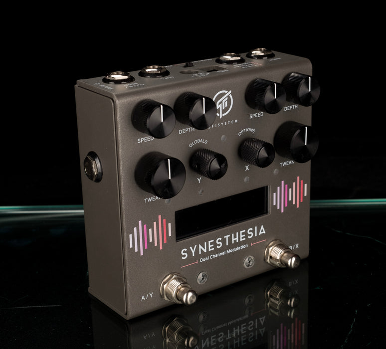 gfi pedals Used GFI System Synesthesia Dual-Engine Modulation Pedal