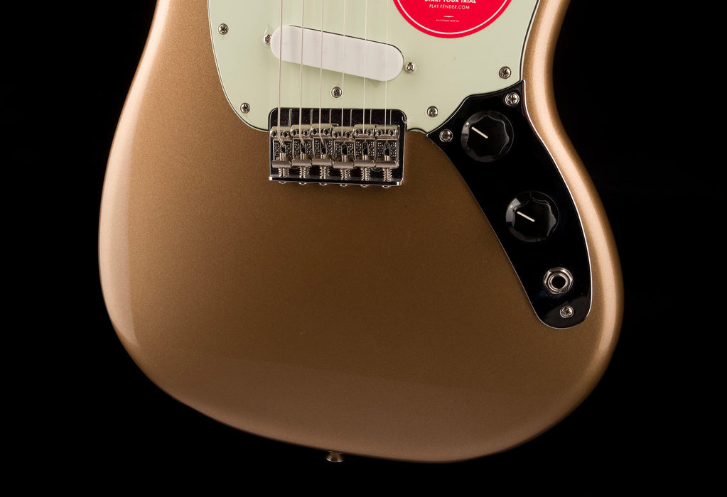 Used Fender Player Mustang Firemist Gold