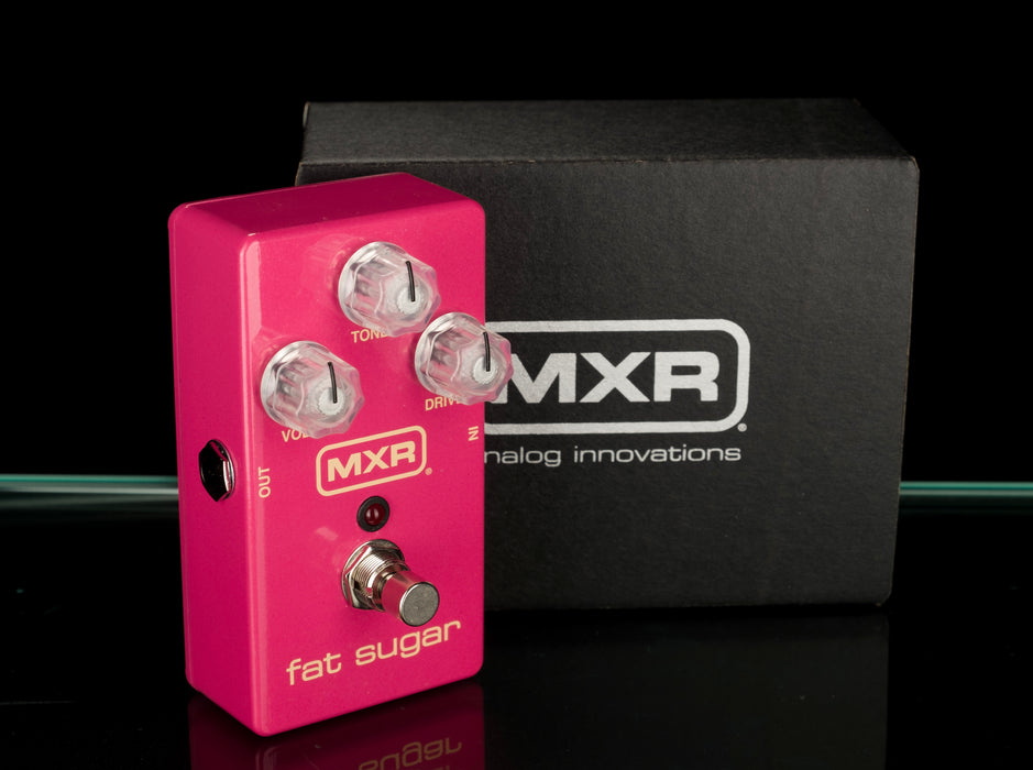 fat drive pedal Used MXR Fat Sugar Drive Overdrive Pedal with Box — Truetone Music