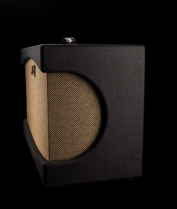 Used Swart Stereo 2x12" Creamback Speakers Dark Tweed Guitar Amp Cabinet