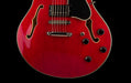 Used Eastman T386-RD Thinline Semi-Hollow Red with OHSC