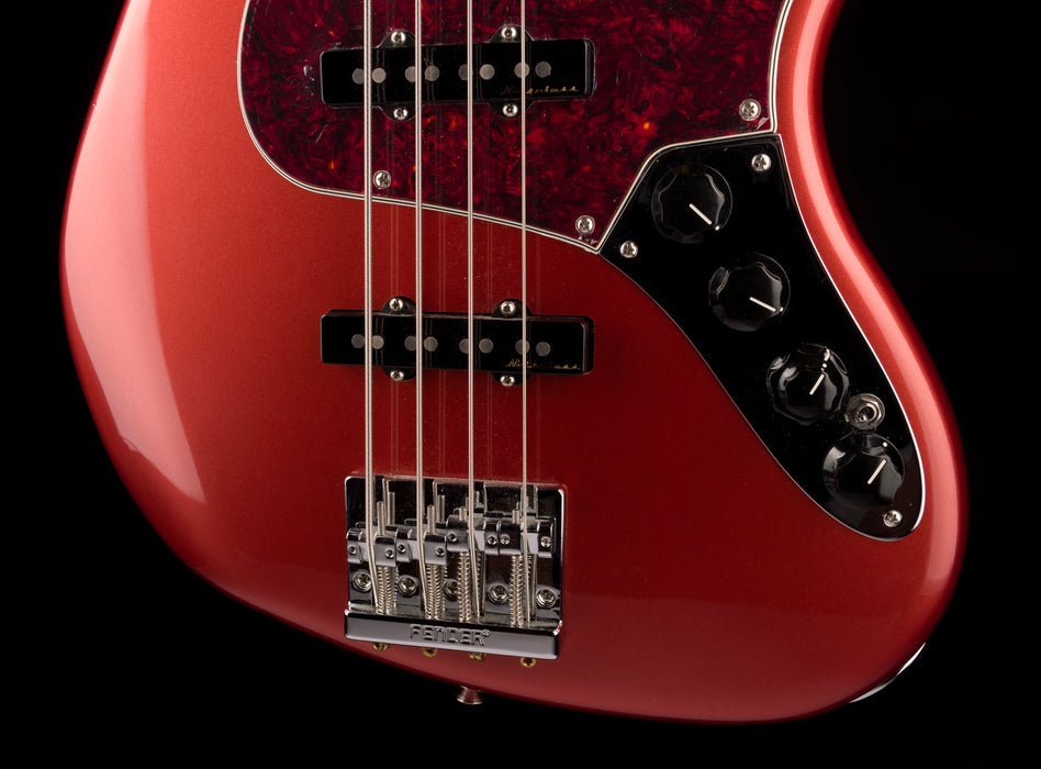 Used Fender Player Plus Jazz Bass Aged Candy Apple Red With