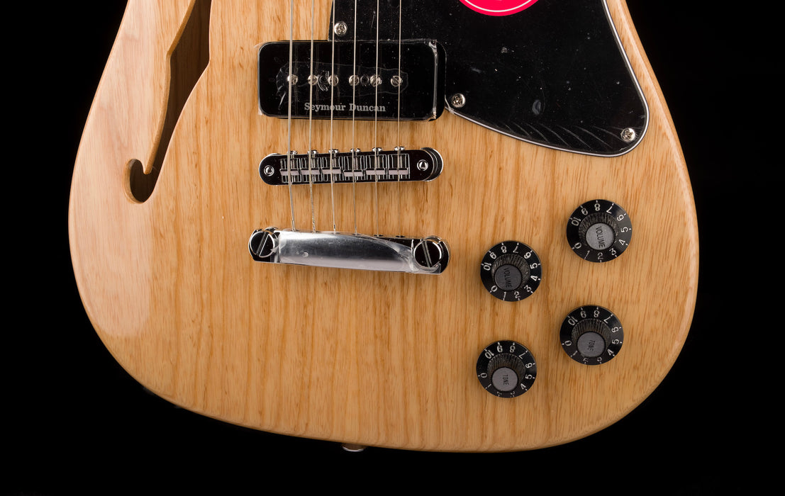 Used Demo Fender Jim Adkins JA-90 Telecaster Thinline Natural Electric Guitar