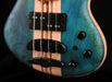 Mayones Cali4 Bass (17.5" Scale) Eye Poplar Top Transparent Blue With Case - IN STOCK!!!