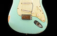 Pre Owned 2008 Fender Custom Shop 1960 Stratocaster Relic Daphne Blue With Case