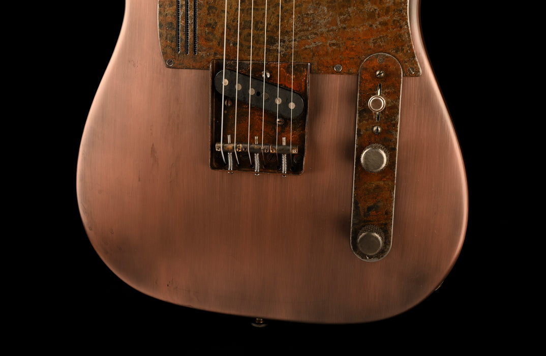 Pre Owned 2019 Trussart Steelcaster Antique Copper Body With Case