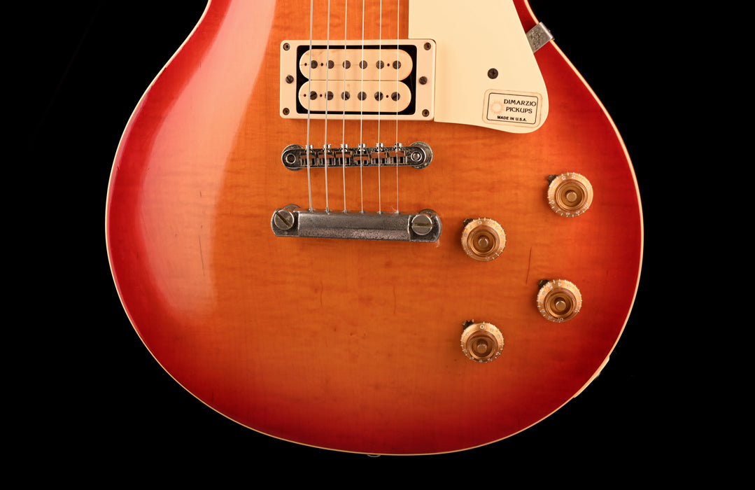 Vintage 1980 Tokai Reborn Old LP-style LS-120 Guitar Cherry Sunburst With OHSC
