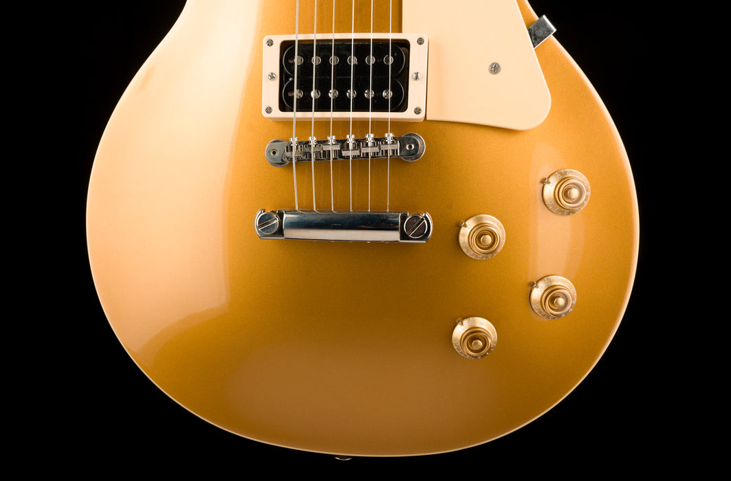 Pre Owned 2021 Gibson Les Paul Standard Gold Top With OHSC