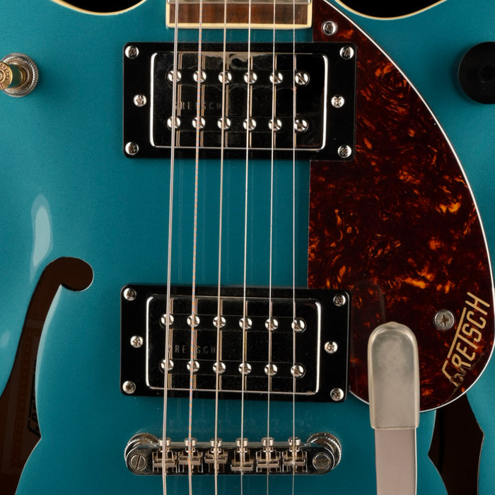 Pre Owned Gretsch 2657T Streamliner CB Jr Ocean Turquoise With Bigsby With Gig Bag