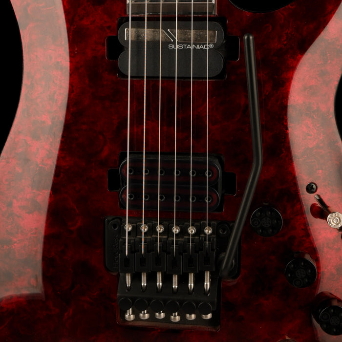 Used Schecter C-1 FR-S Sustainiac Apocalypse Rusty Gray Electric Guitar With Sustainer With Gig Bag