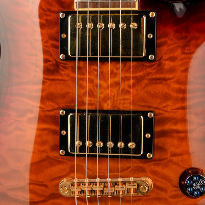 Used Schecter C-1 Classic Antique Amber Electric Guitar With Gig Bag