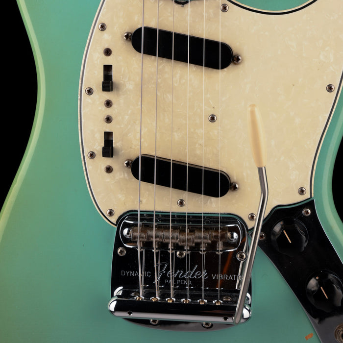 Vintage 1966 Fender Mustang Daphne Blue With Case