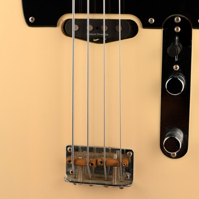 Pre Owned Squier Vintage Modified Telecaster Bass Honey Blonde Gig Bag