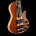 Mayones Cali4 Bass (17.5" Scale) Quilted 5A Mahogany Top Swamp Ash Back Ebony Board With Case