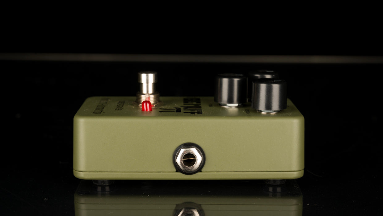 Used Electro-Harmonix Green Russian Big Muff Pi Fuzz Pedal With Box