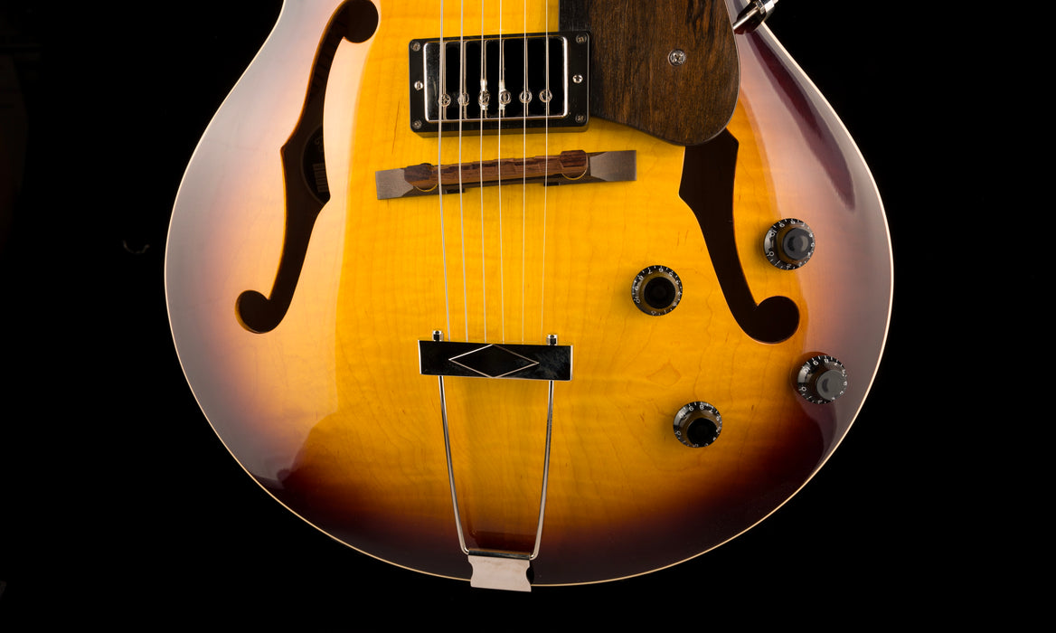 Pre Owned Heritage H-575 Vintage Sunburst Electric Guitar With Case