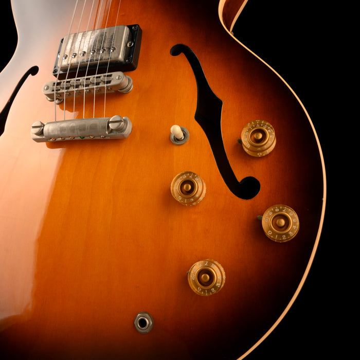 Pre Owned 1988 Gibson ES-335 Sunburst Electric Guitar With OHSC