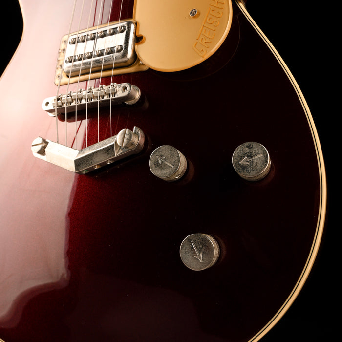 Pre Owned 2018 Gretsch G6228 Players Edition Duo Jet Dark Cherry Metallic With OHSC