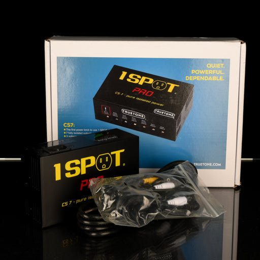 Used 1 Spot Pro CS7 Pedal Power Supply with Box