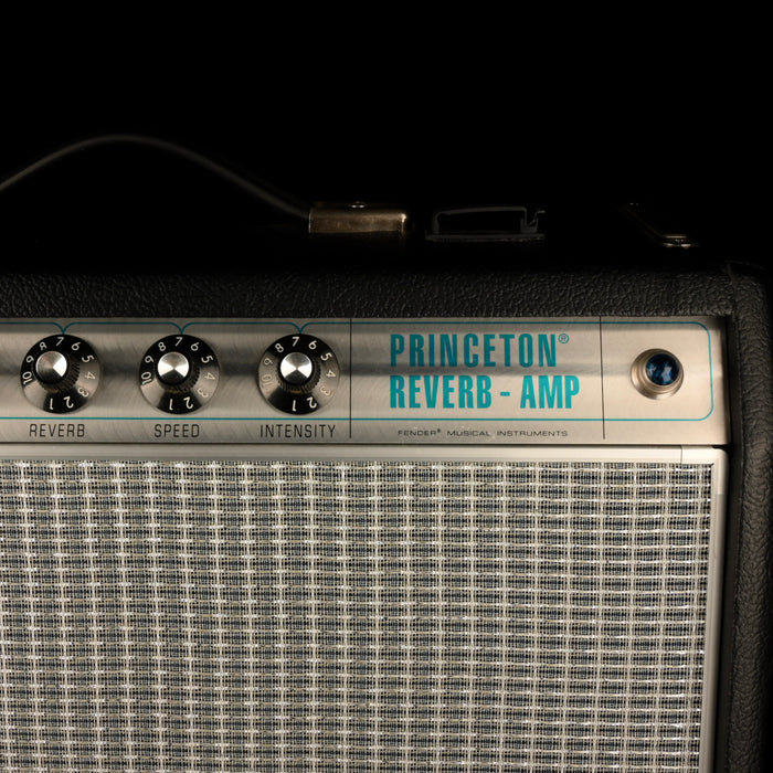 Used Fender '68 Custom Princeton Reverb Guitar Amp Combo With Alessandro Mod with Footswitch - 2