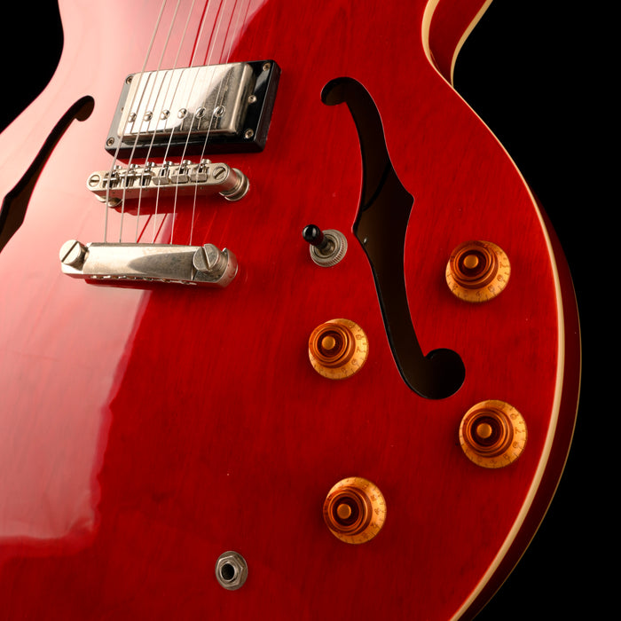 Pre Owned 2011 Epiphone Dot Cherry Semi-Hollow Electric Guitar