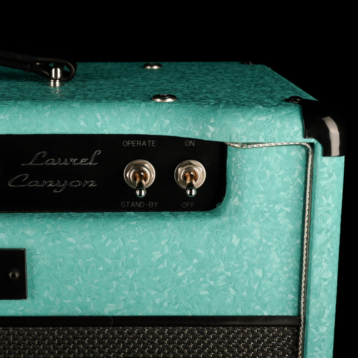Pre Owned 2021 Matchless Laurel Canyon Shower Curtain Turquoise 1x12" Guitar Amp Combo