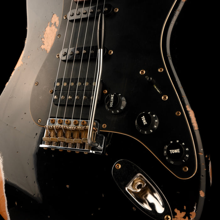 Fender Custom Shop 1962 Stratocaster HSS Heavy Relic Black