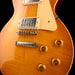 Pre Owned 2018 Gibson Custom Shop Tom Murphy Painted & Aged 1960 Les Paul Standard Reissue Dirty Lemon Burst With OHSC