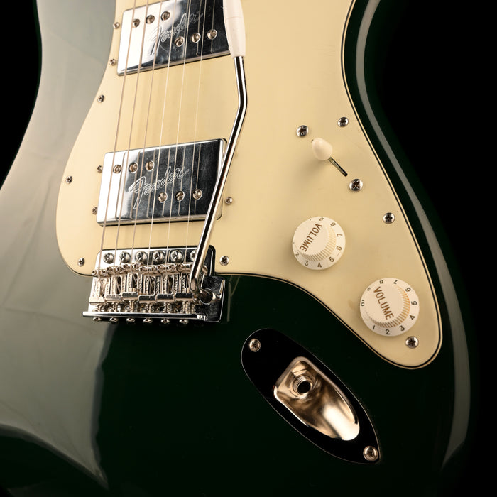 Used Partscaster S-Style Electric Guitar Sherwood Green With OHSC