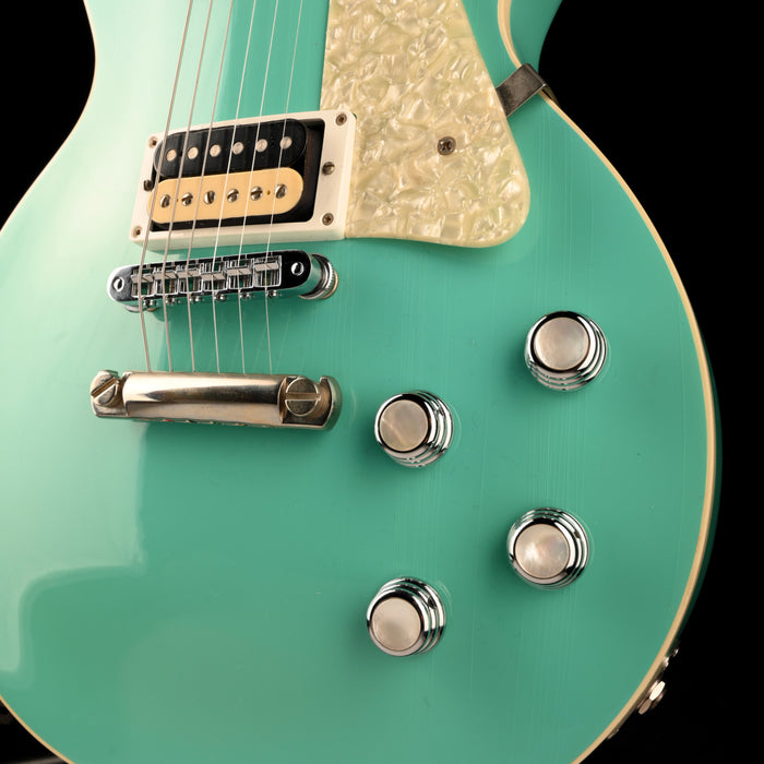 Pre Owned 1997 Gibson Custom Shop Les Paul Catalina Cascade Green With OHSC