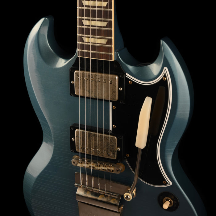 Gibson Custom Shop 1964 SG Standard Reissue with Maestro Ultra Light Aged Pelham Blue With Case