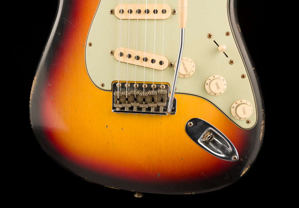 Fender Custom Shop Masterbuilt Jason Smith 1959 Stratocaster Journeyman Relic Brazilian Rosewood 3-Tone Sunburst
