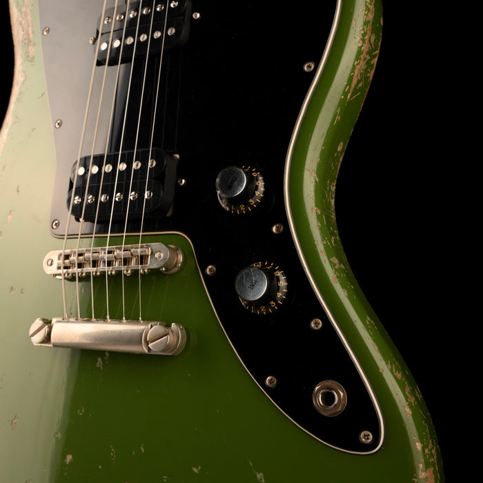 Fano Alt de Facto JM6 HB Heavy Distress Olive with Gig Bag