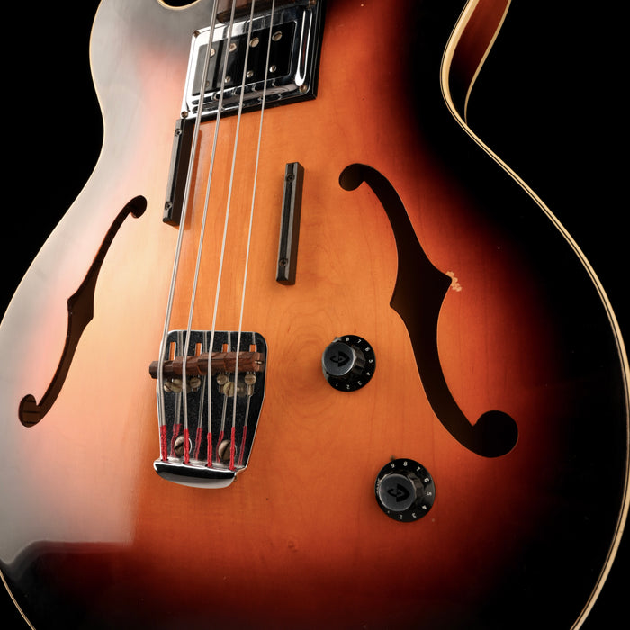 Vintage 1967 Guild Starfire I Bass Sunburst With OHSC