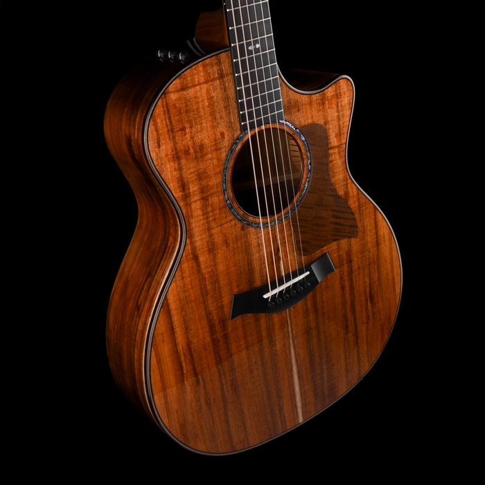 Taylor 724ce Grand Auditorium Koa Natural Acoustic Electric Guitar With Case