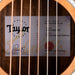 Taylor Special Edition 214ce Tigerwood Shaded Edgeburst Acoustic Electric Guitar With Case