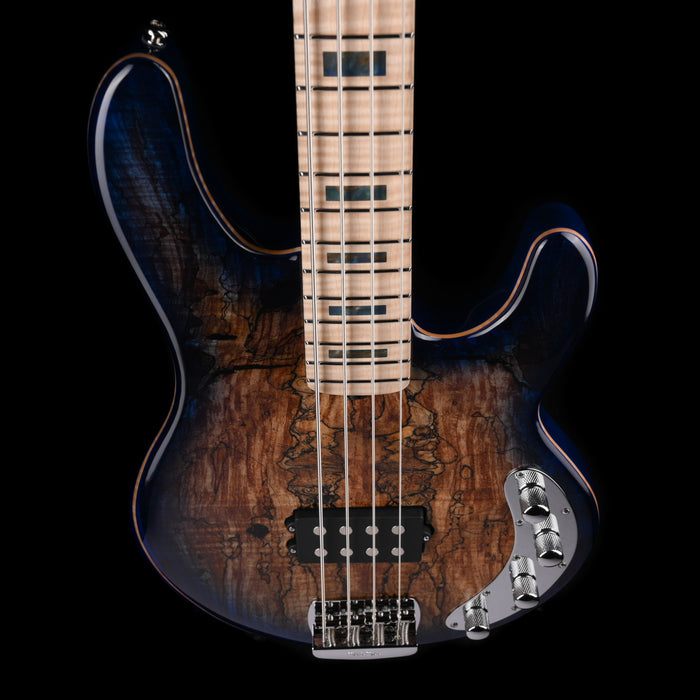 Ernie Ball Music Man Ball Family Reserve BFR StingRay Special 4 H Bass Paua Blue Burst With Case